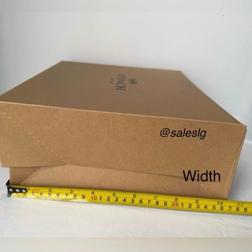 Coach Packaging Supplies medium-sized packaging set for Small-medium size bags